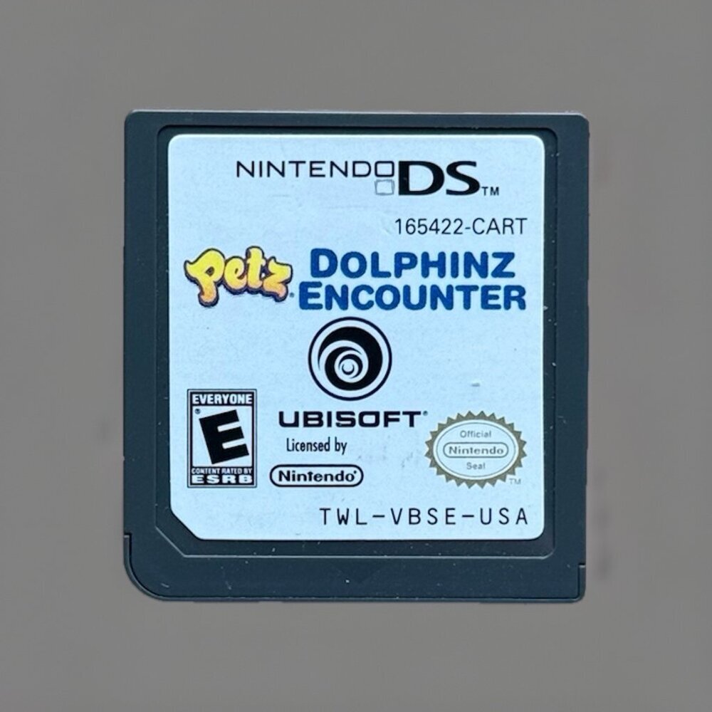 Petz Dolphinz Encounter DS Game (Nintendo DS) Game Only - Tested Working